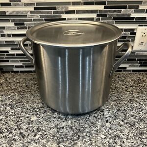 Vollrath Stainless Steel Stock Pot 20 Qt   +  Vollrath Stainless Lid
