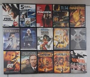 New ListingMixed Lot Of 15 Action DVDs. Some Adult Content. 5.1.45G