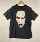 Vintage Marilyn Manson Big Face Print 2000 Giant Tag - Large
