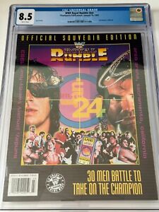 WWF Royal Rumble 1993 Official Souvenir Edition - CGC 8.5