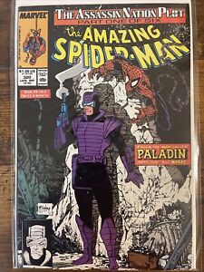 The Amazing Spider-Man, #320 First Print  The Assassin Nation Plot Part One￼￼