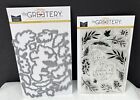 The Greetery ALL BLESSINGS FLOW Religious Floral Rubber Stamps Dies Lot