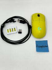 New ListingLogitech G PRO X SUPERLIGHT Wireless Gaming Mouse - Yellow GREAT CONDITION