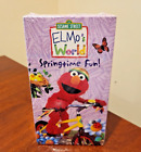 ELMO'S WORLD  New Sealed VHS  Springtime Fun!  SESAME STREET  2002  SONY