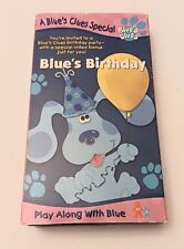 Blue's Clues : Blue's Birthday VHS 1998 Blues Nick Jr Nickelodeon