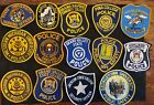 Vintage Obsolete University Police Patches Mixed Lot Of 14. Item 326