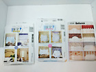 New ListingLot of 4 McCalls and Butterick Sewing Patterns Curtains