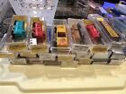 • N Scale VINTAGE Qty 20 New ?? Trains In Cases. KATO ATLAS LIFE-LIKE plus Rare