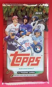 2022 Topps Holiday Baseball BASE set #1-200 Complete your Set - Pick your Card