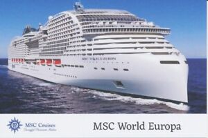 New ListingMSC World Europa - MSC Cruises.