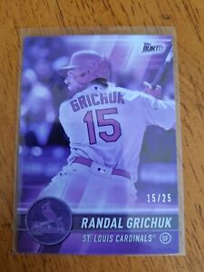 New Listing2017 Topps Bunt #87 Randal Grichuk Purple /25 Cardinals rare NM-MT