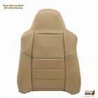 2002-07 Ford Excursion 7.3L Turbo Diesel Driver LEAN BACK Leather Seat Cover Tan