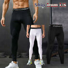 Man's Compression Base Thermal Layer Workout Leggings Gym Sports Training Pants