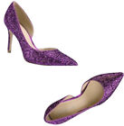 Marc Fisher Women D Orsay Shoes Shimmering Magenta Pink High Heels Size 8.5