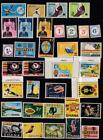 Ghana: Unchecked lot of 34 stamps.  Lot F142