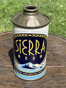New ListingSierra Beer Can Reno Brewing Vintage Antique Cone Top IRTP Western Mountains NV