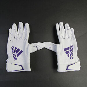 adidas adizero Gloves - Receiver Men's White/Purple New with Tags