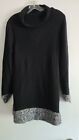 Magaschoni 100% Cashmere Turtleneck Sweater Black size S