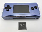 Nintendo Gameboy Micro Blue Handheld Console Blue Used GBA Japan F/S