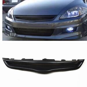 Matte Black Front Bumper Grille Mesh For Honda Accord 7th 2006-2007 2 Door Coupe (For: 2007 Honda Accord)