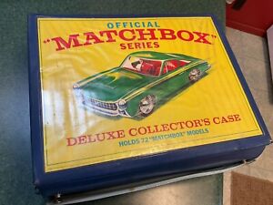 1968 Matchbox Collectors  72 Car Case With 29 Vintage Vehicles