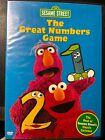 Sesame Street The Great Numbers Game Very Good DVD