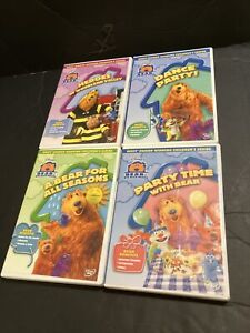 New ListingBear in the Big Blue House Lot of 4 DVDs Playhouse Disney Kids Show