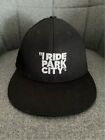 I Ride Park City Utah Hat 2012 Snowboard Documentary Stretchy 210 Fitted Brand