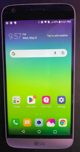 LG G5 H831 - 32GB - Silver Smartphone.