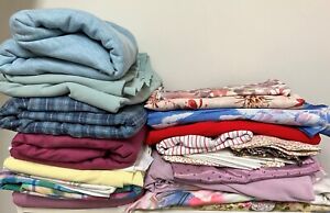 Sewing Fabric Materials Polyester Knits Velour Jersey Corduroy Estate Sale!