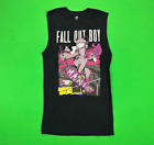 Fall Out Boy Sleeveless Shirt Adult Small Black Concert Mania Tour Emo Music