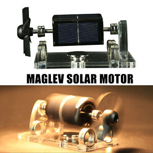 Magnetic Levitation Solar Motor Model Diy Educational Science Decoration Model
