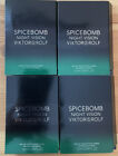 Lot of 4 Viktor Rolf Spicebomb Night Vision EDT Pour Homme - Sample Vials