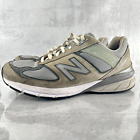 New Balance 990v5 USA Men's 9 EEEE Wide Sneakers Gray Athletic Shoes