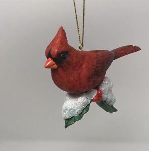 Danbury Mint CARDINAL The Song Bird Christmas Ornaments 2006 w/ Original Box