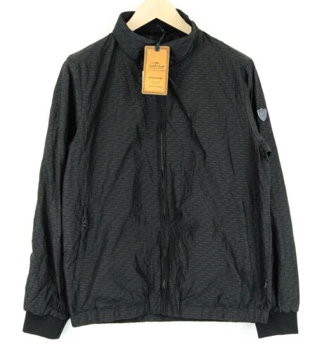 SCOTCH & SODA Men Jacket Ams Couture ~XL Black Patterned Long Sleeve Lightweight