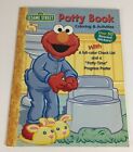 Sesame Street Potty Book Coloring Activity Check List Progress Poster Stickers