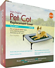 K&H Pet Products OEM Pet Cot Replacement Cover Only Gray/Black Mesh Large 30X42