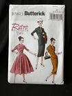 Butterick Pattern 5813 1956 Retro Dresses Sizes 6-14 New Uncut