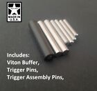 Ruger 10/22 ULTRA Cross/Drift Pin Kit, Stainless Steel and Viton Bolt Buffer