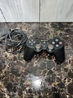 Sony PlayStation 2 DualShock PS2 Controller Black Official OEM SCPH-10010