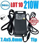 LOT 10 Genuine Dell 210W 19.5V 10.8A AC Adapter Charger Power Supply 7.4x5mm Tip