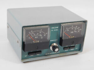 Heathkit HM-2140 Ham Radio HF SWR Power Meter Wattmeter (works well)