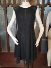 LONDON TIMES Gorgeous Black Lace Dress, Size 10 - NEW WITH TAGS