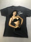 Black Short Sleeve Officially Licensed Rose Selena Quintanilla T Shirt Size S
