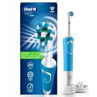 Oral B Vitality 100 Blue Criss Cross Electric Rechargeable Toothbrush Free Ship