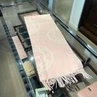 Authentic NEW Burberry Pale Pink Wool  Scarf $370+ Tax