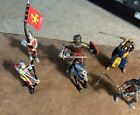 Vintage Schleich World of Knights, Kidcraft Figures And Papo Horse - 6 Pieces