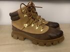 NEW Sperry Womens Summit Snow Waterproof Brown Leather Suede Hiking Boots 9