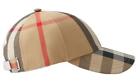 NEW BURBERRY EXPLOADED CHECK CANVAS COTTON LOGO BALL CAP HAT UNISEX SMALL